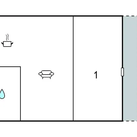 1 Bedroom Cozy In *